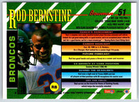 1993 Bowman Football Rod Bernstine #51