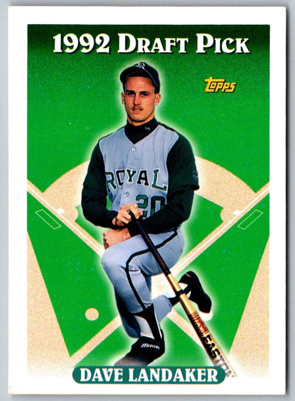 1993 Topps Dave Landaker #743 Rookie