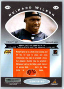 1997 Pinnacle Certified NFL Reinard Wilson