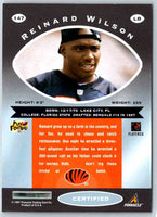 1997 Pinnacle Certified NFL Reinard Wilson #147