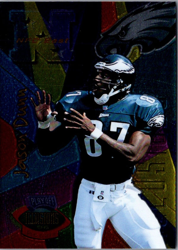 1996 Playoff Illusions Jason Dunn #42 Rookie