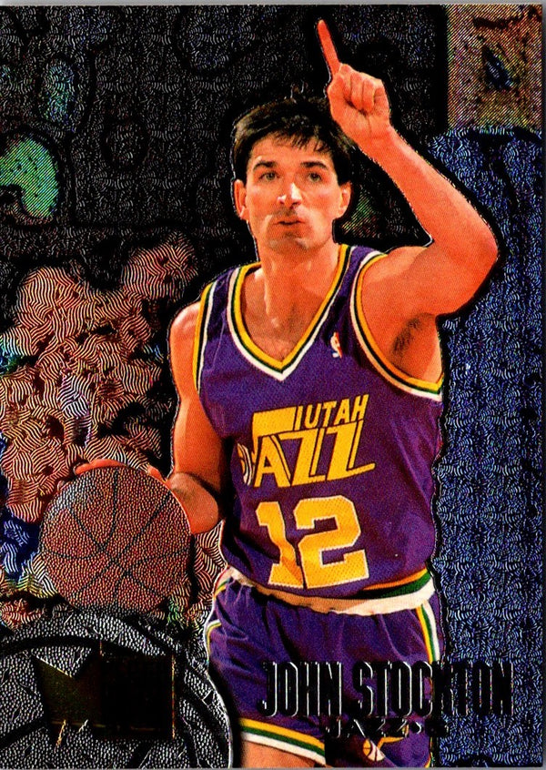 1996 Fleer John Stockton #111