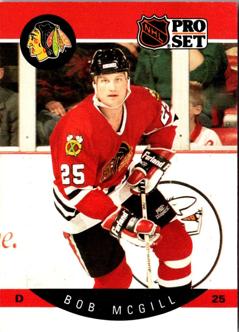 1990 Pro Set Bob McGill