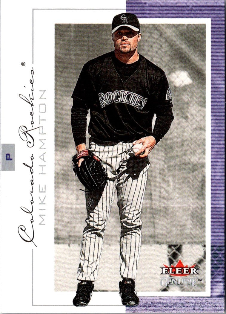 2001 Fleer Genuine Mike Hampton