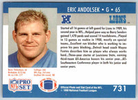 1990 Proset Eric Andolsek #731