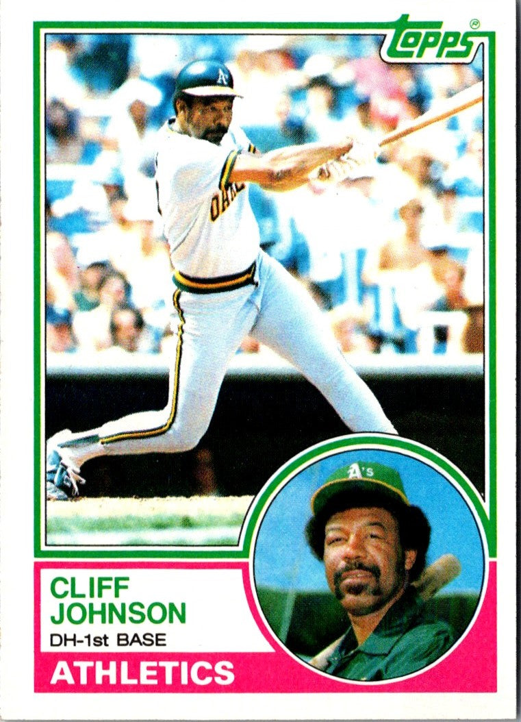 1983 Topps Cliff Johnson