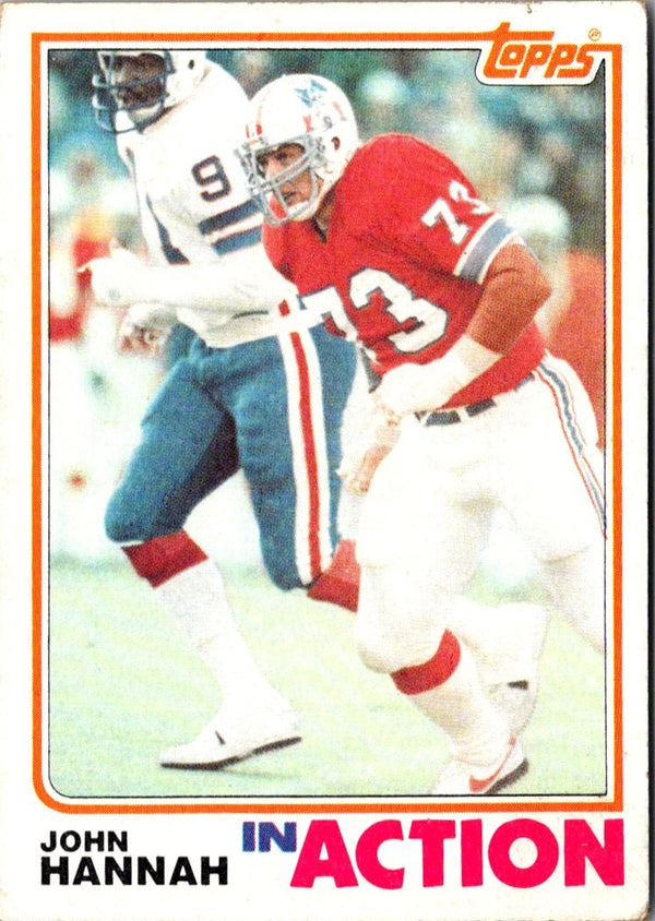 1982 Topps John Hannah #151