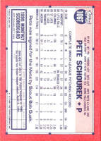 1991 Topps Traded Pete Schourek #106T Rookie