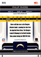 2006 Donruss Gridiron Gear Philip Rivers #85