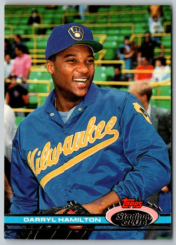 1991 Stadium Club Darryl Hamilton #234