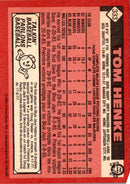 1986 O-Pee-Chee Tom Henke