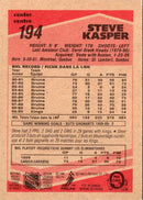 1989 O-Pee-Chee Steve Kasper