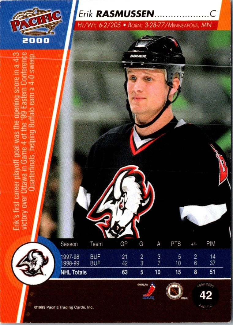 1999 Pacific Erik Rasmussen