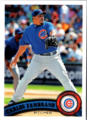 2011 Topps Carlos Zambrano #558