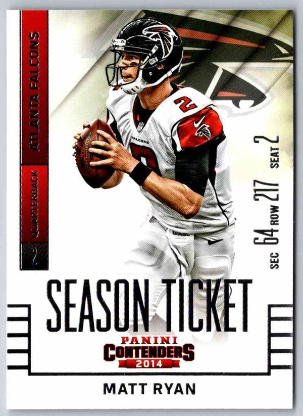 2014 Contenders Matt Ryan #46