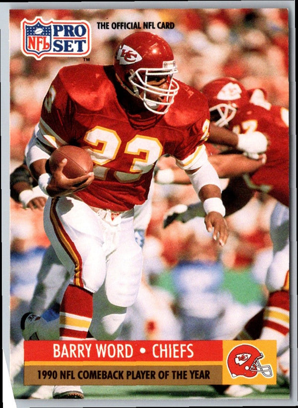 1991 Pro Set Barry Word #7