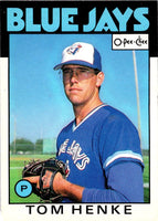 1986 O-Pee-Chee Tom Henke #333