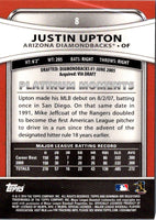 2010 Bowman Platinum Justin Upton #8