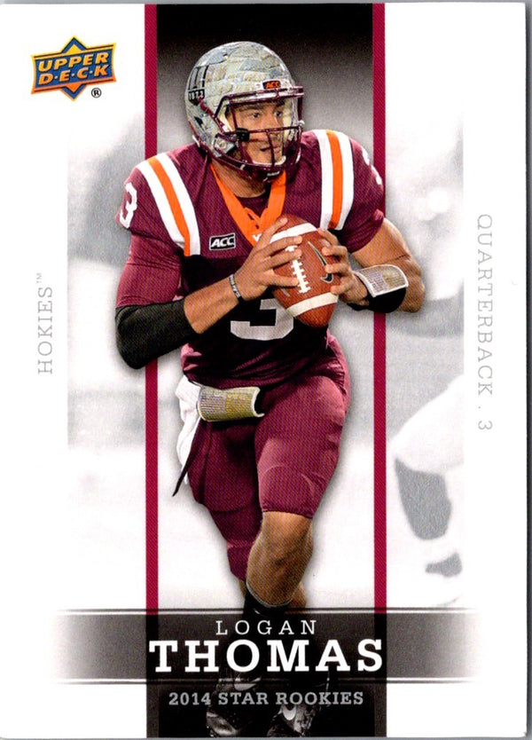 2014 Upper Deck Star Rookies Box Set SP Logan Thomas #18