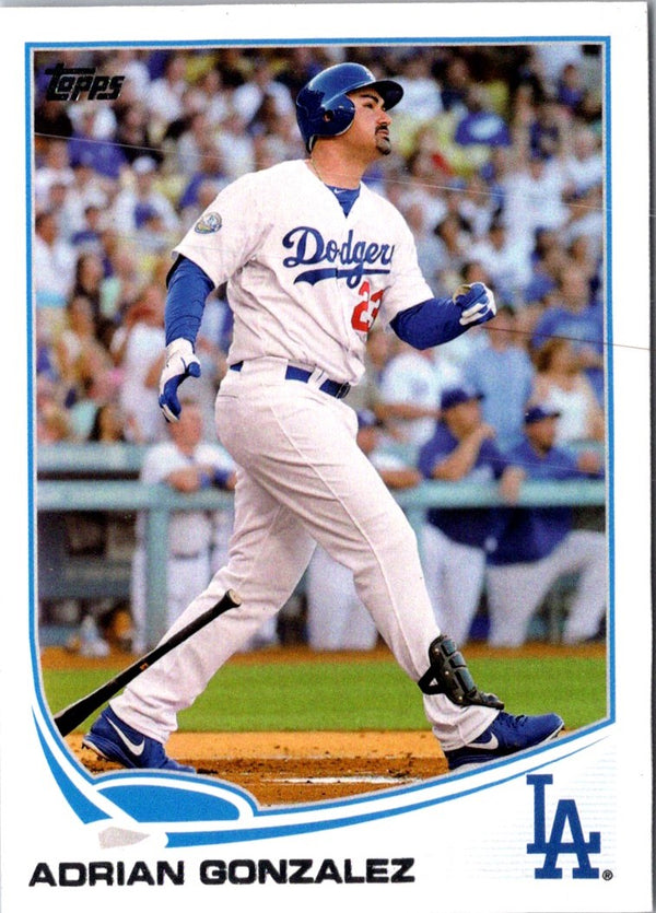 2013 Topps Adrian Gonzalez #228