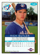 1993 Fleer Excel Rich Butler