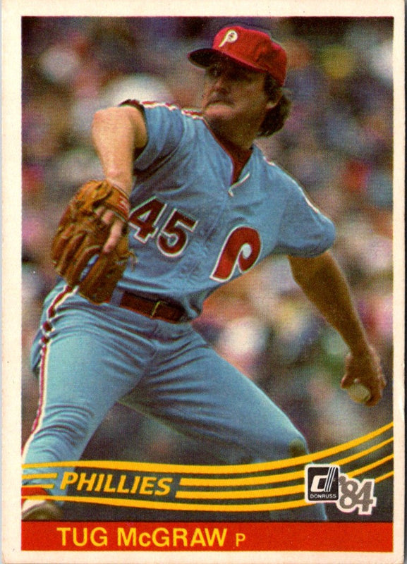 1984 Donruss Tug McGraw #547