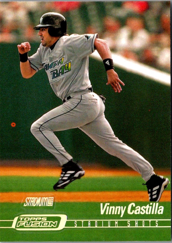 2001 Topps Fusion Vinny Castilla #40