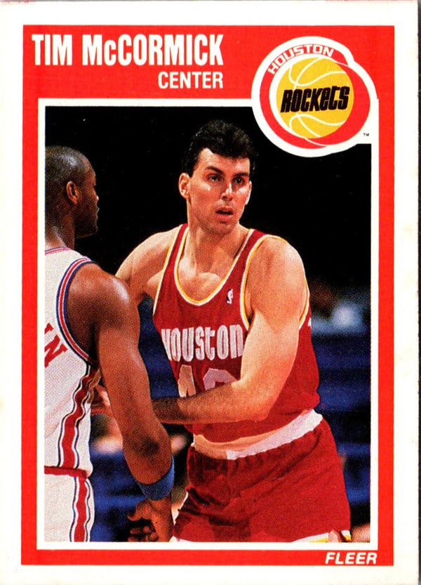 1989 Fleer Tim McCormick #60