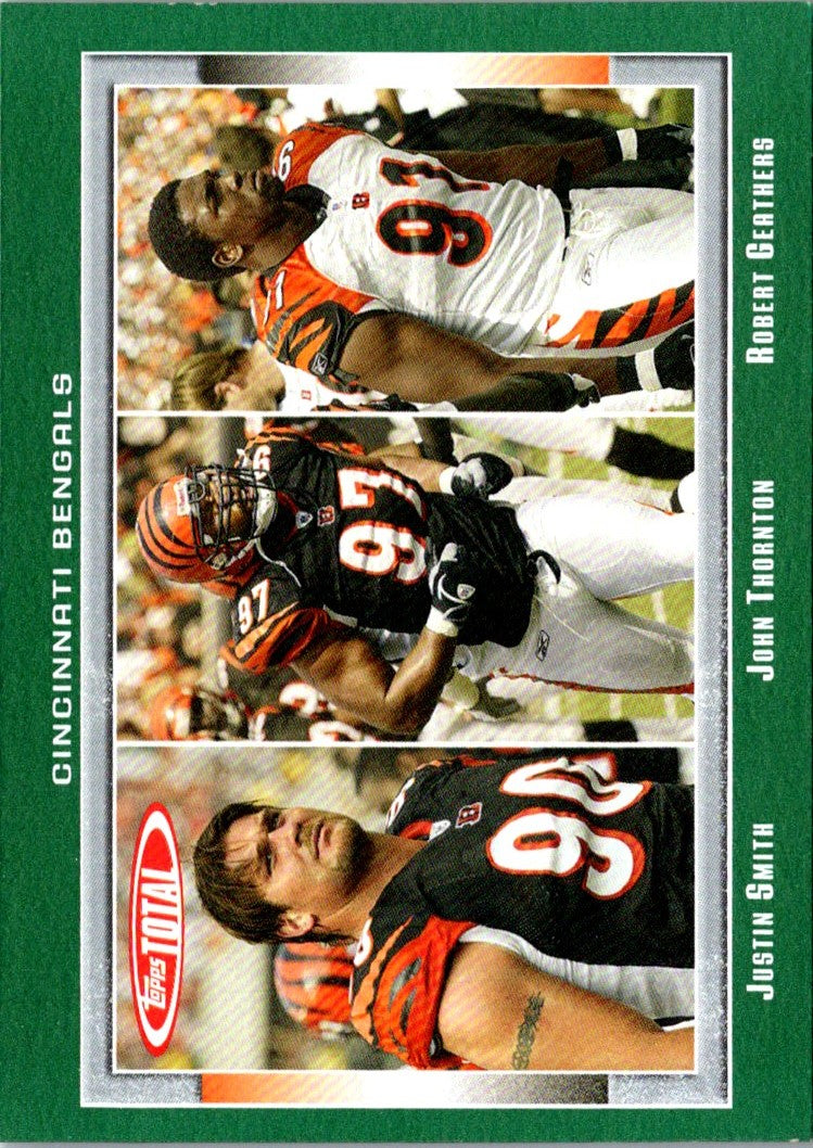 2006 Topps Total Justin Smith/John Thornton/Robert Geathers