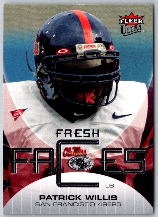 2007 Ultra Fresh Faces Patrick Willis #FF-PW