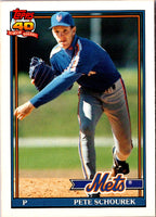 1991 Topps Traded Pete Schourek #106T Rookie
