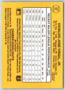 1987 Donruss Ozzie Virgil