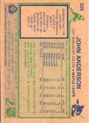 1983 O-Pee-Chee John Anderson