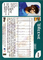 2001 Topps Willie Greene #208