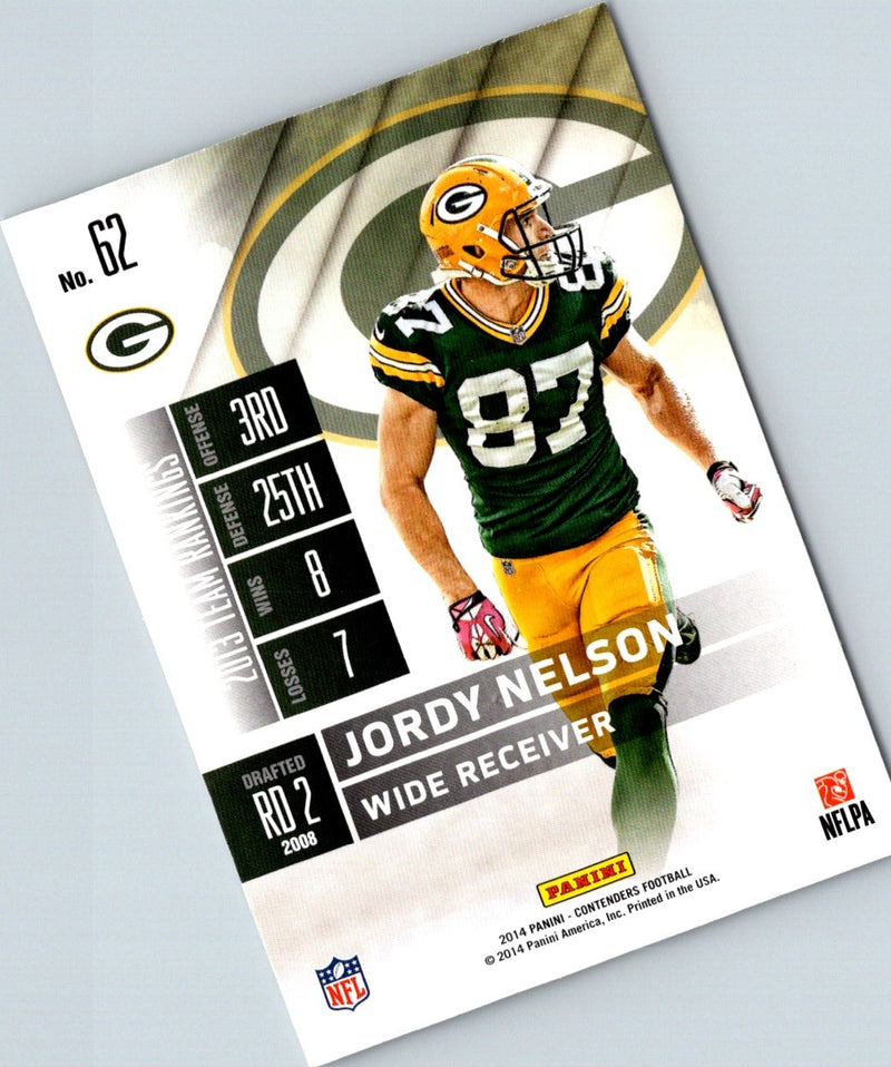 2014 Panini Contenders Jordy Nelson