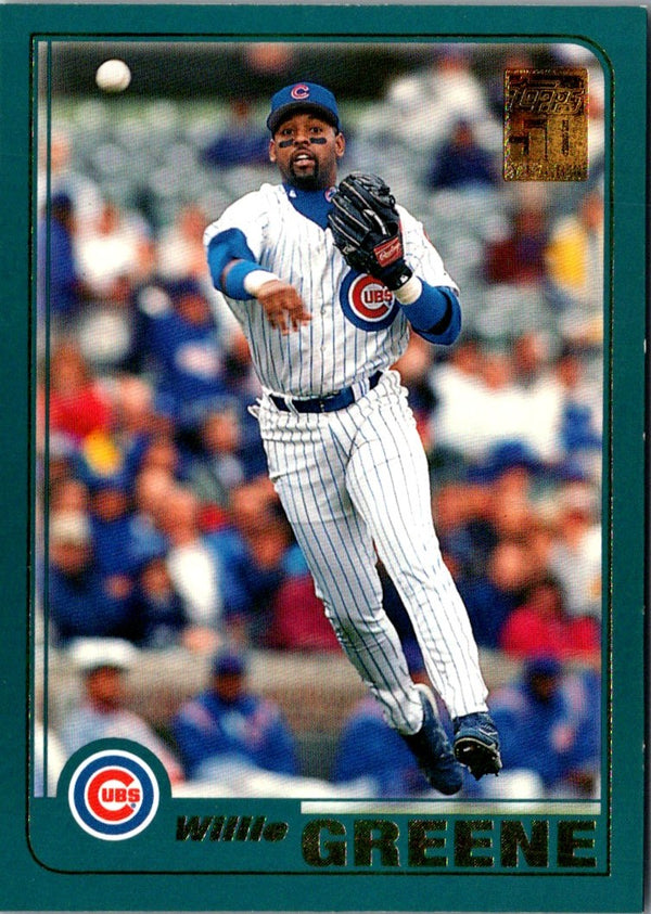 2001 Topps Willie Greene #208