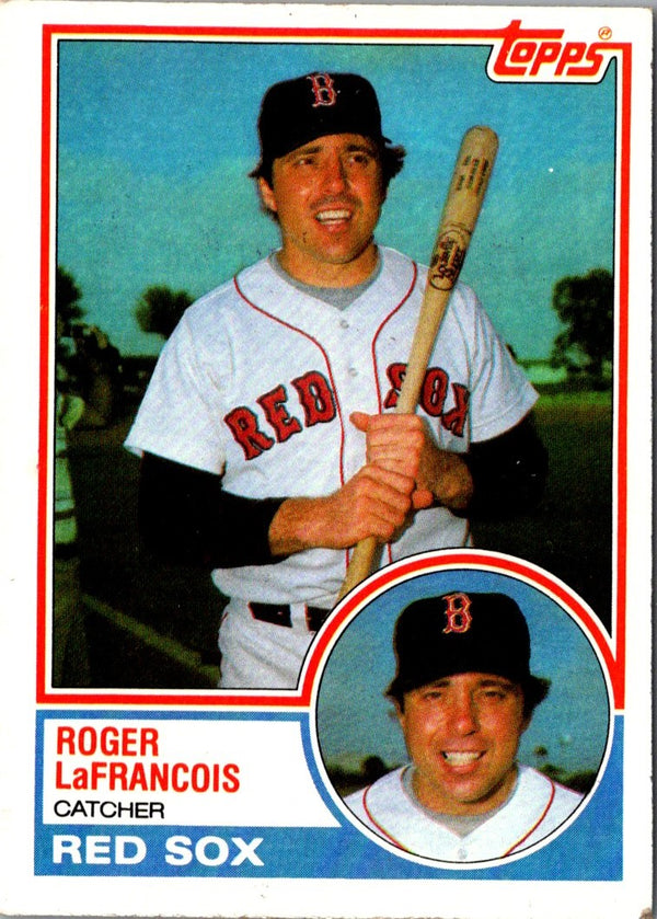 1983 Topps Roger LaFrancois #344 Rookie