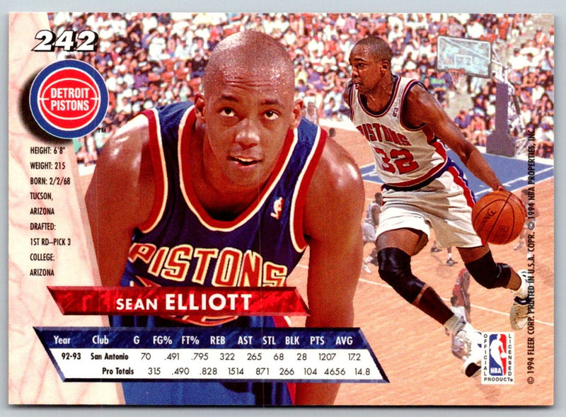 1993 Ultra Sean Elliott