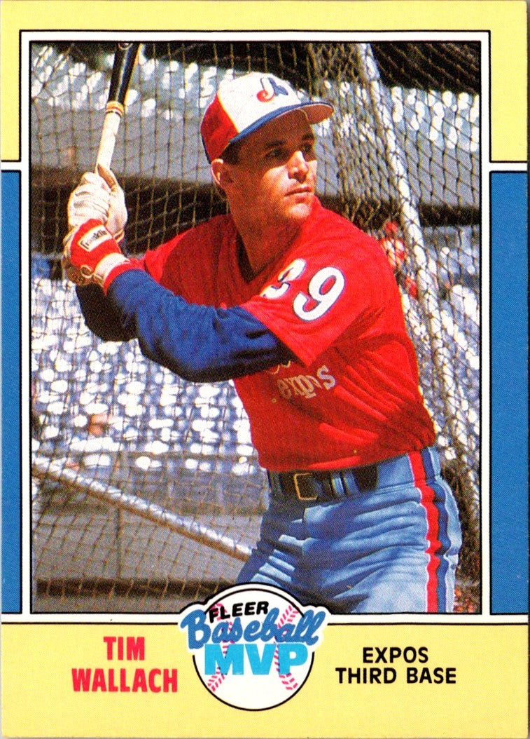 1988 Fleer Baseball MVP's Tim Wallach