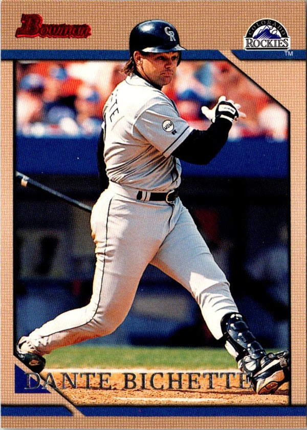 1996 Bowman Dante Bichette #25