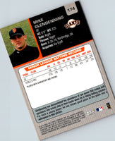 2001 Stadium Club Mike Glendenning #174