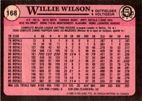 1989 O-Pee-Chee Willie Wilson #168