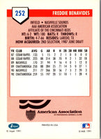 1991 Line Drive AAA Freddie Benavides #252
