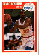 1989 Fleer Benoit Benjamin