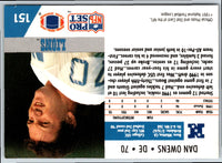 1991 Pro Set Dan Owens #151