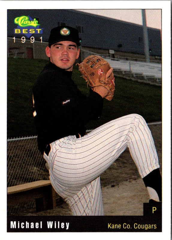 1991 Classic Best Kane County Cougars Michael Wiley #12