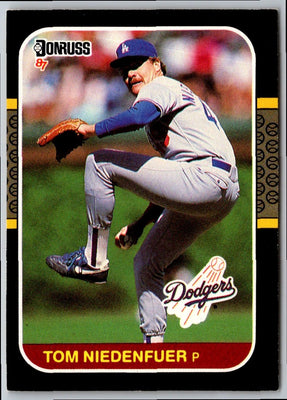 1987 Donruss Tom Niedenfuer #204