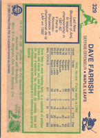 1983 O-Pee-Chee Dave Farrish #329