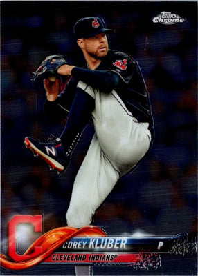 2018 Topps Chrome Corey Kluber #20