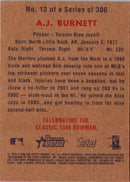 2006 Bowman Heritage A.J. Burnett